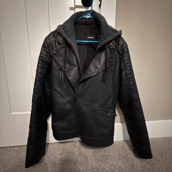 Express Biker Jacket (Small / Black) - Picture 2 of 4